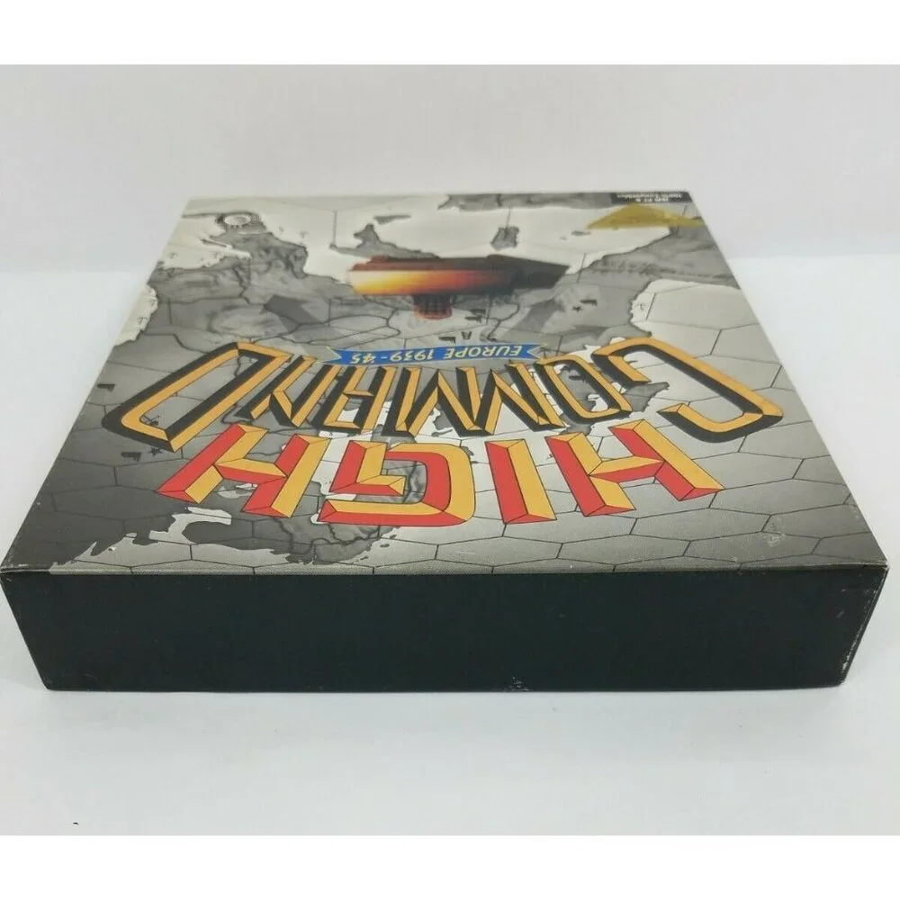 High Command Europe PC game simulator 1939-45 DOS 5.0 IBM Big Box software